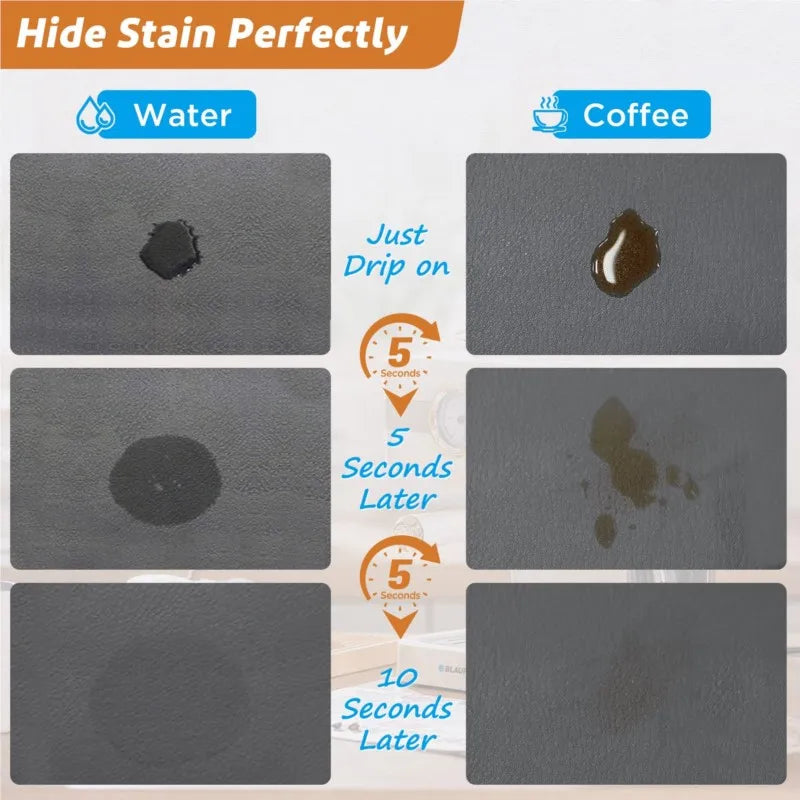 zavevo | Kitchen & Bath Mat AquaStone | Diatomite & Velvet Look | Super Absorbent & Non-Slip | Washable & Durable