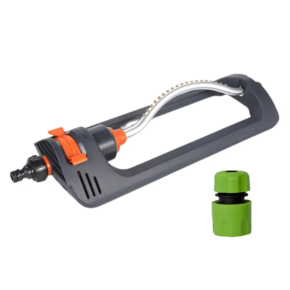 zavevo 19-Nozzle Oscillating Lawn Sprinkler – 4 Spray Modes, Swing Irrigation Sprayer for Large Yard & Garden Watering