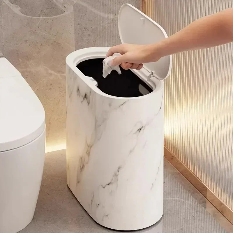 Nordic Marble Design Trash Can zavevo