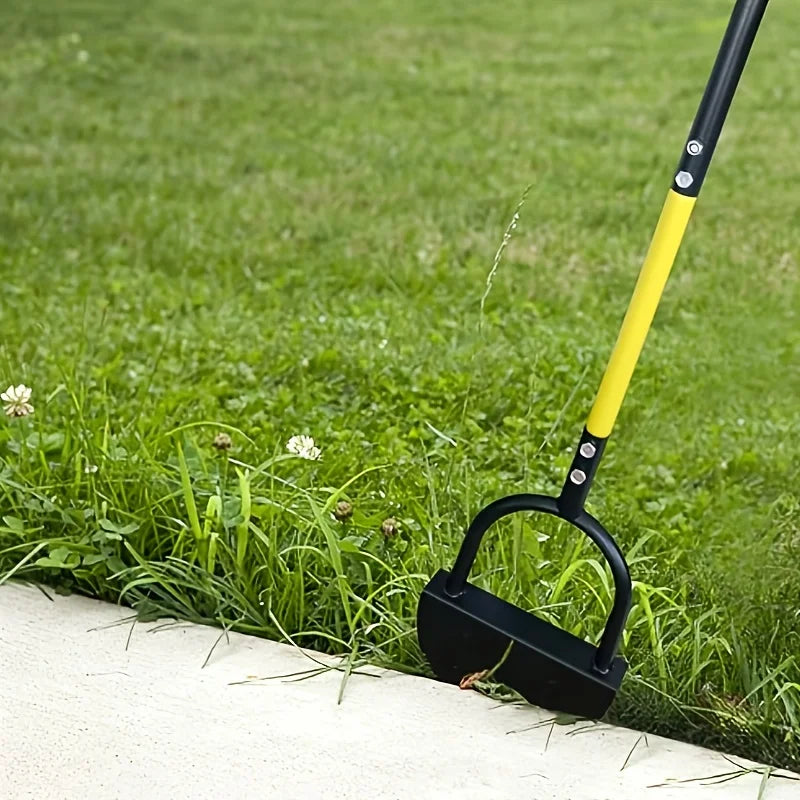 zavevo | EdgeMaster Lawn Edger | Half-Moon Design with Wavy Edge | Manual Tool for Clean Lawn Edges & Beds