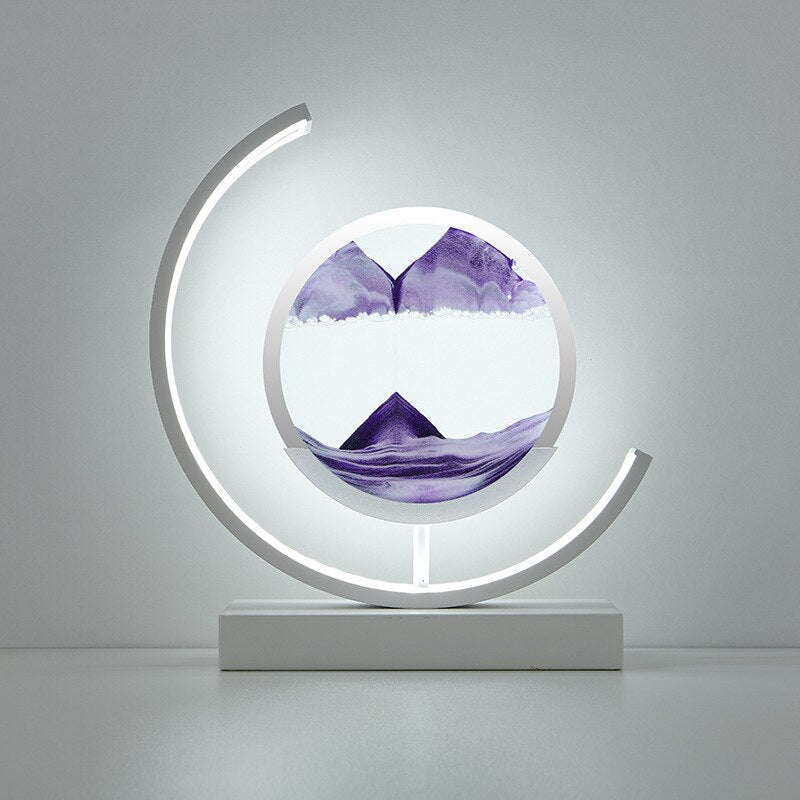 3D Sand Shell Table Lamp - Abyss | zavevo