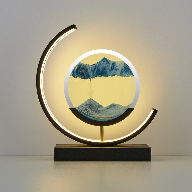 3D Sand Shell Table Lamp - Abyss | zavevo