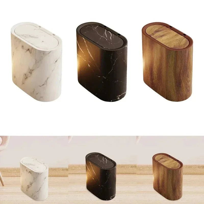 Nordic Marble Design Trash Can zavevo