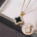 Double Sided Clover Necklace