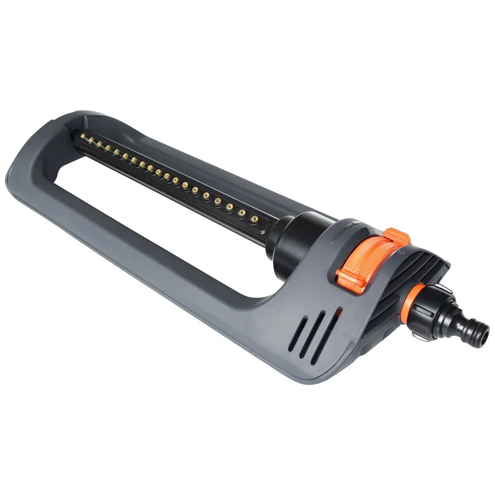 zavevo 19-Nozzle Oscillating Lawn Sprinkler – 4 Spray Modes, Swing Irrigation Sprayer for Large Yard & Garden Watering