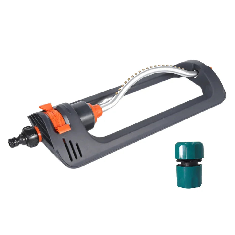 zavevo 19-Nozzle Oscillating Lawn Sprinkler – 4 Spray Modes, Swing Irrigation Sprayer for Large Yard & Garden Watering