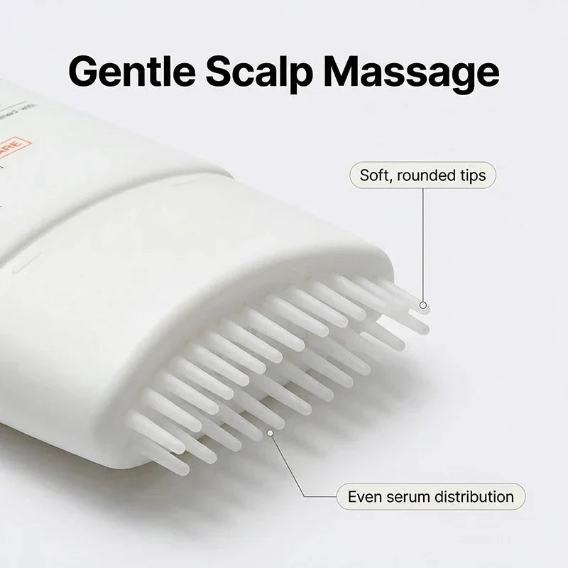 Exosome Scalp Serum 100ml with Built-In Massage Brush – Nourishing Hair and Scalp Care