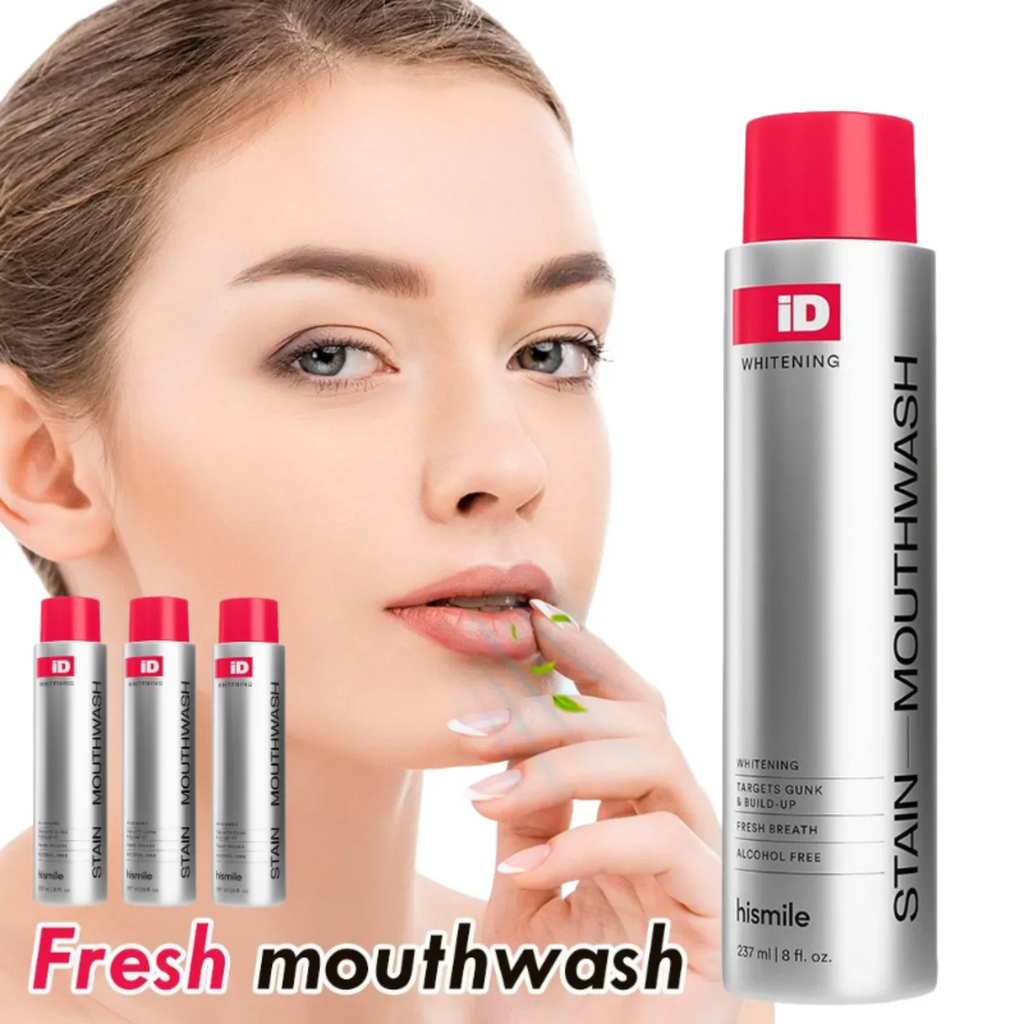 Mint Brightening Mouthwash 237ml – Fresh Breath Mouth Rinse for Surface Stains