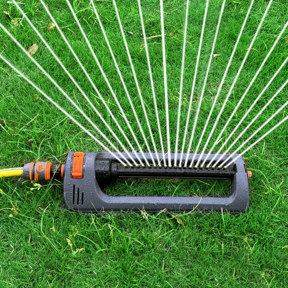 zavevo 19-Nozzle Oscillating Lawn Sprinkler – 4 Spray Modes, Swing Irrigation Sprayer for Large Yard & Garden Watering