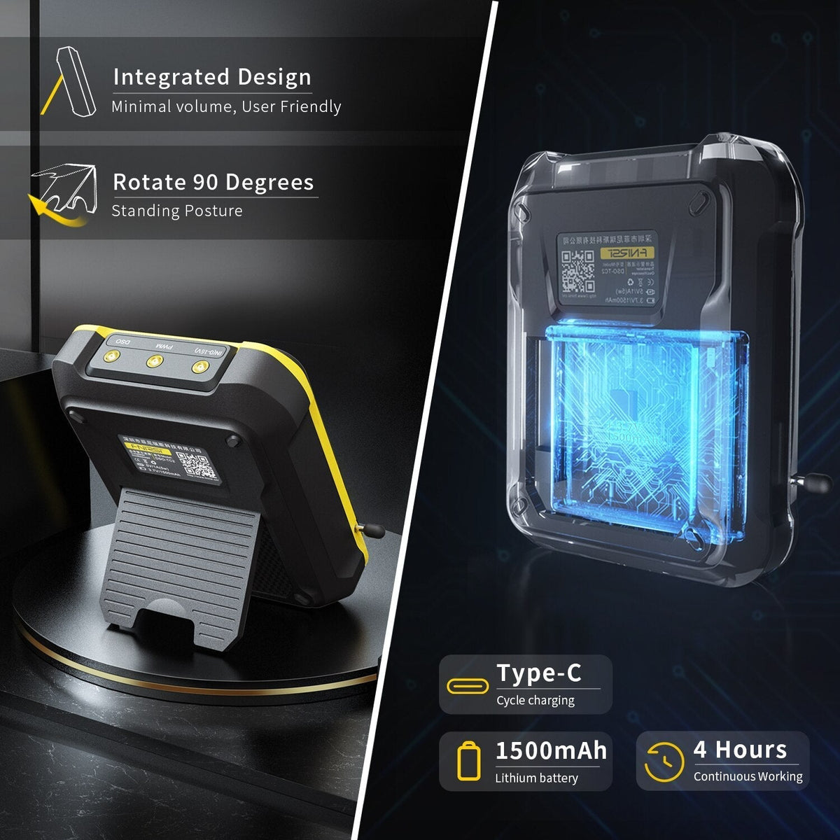 2-in-1 Volt Check Digital Compact Transistor | zavevo
