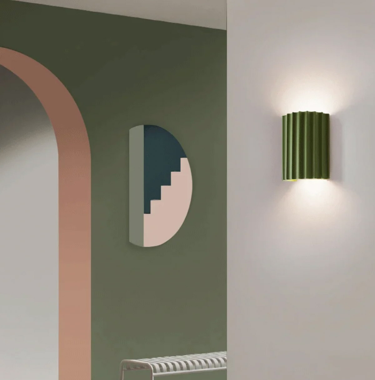 Modern Resin Wall Light