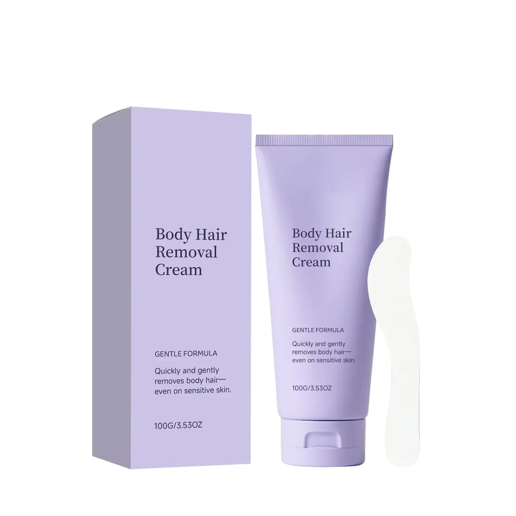 Odorless Body Hair Removal Cream for Women – Gentle, Fast and Portable Depilatory Cream