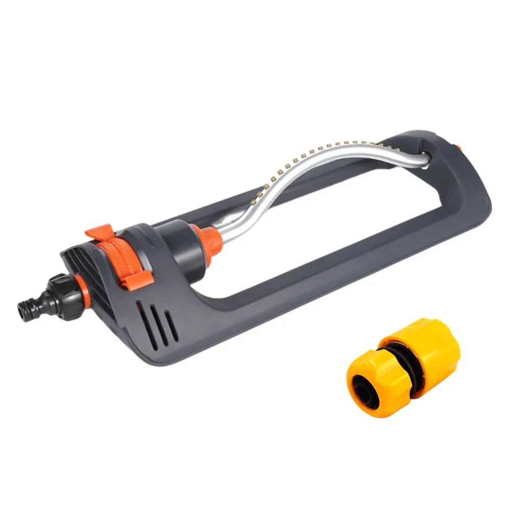 zavevo 19-Nozzle Oscillating Lawn Sprinkler – 4 Spray Modes, Swing Irrigation Sprayer for Large Yard & Garden Watering