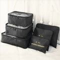 6-Piece Packing Cubes Set – Waterproof Travel Organisers for Luggage