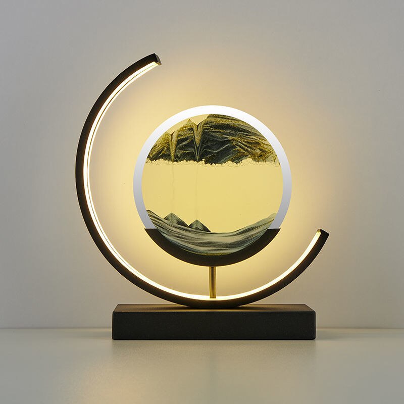 3D Sand Shell Table Lamp - Abyss | zavevo
