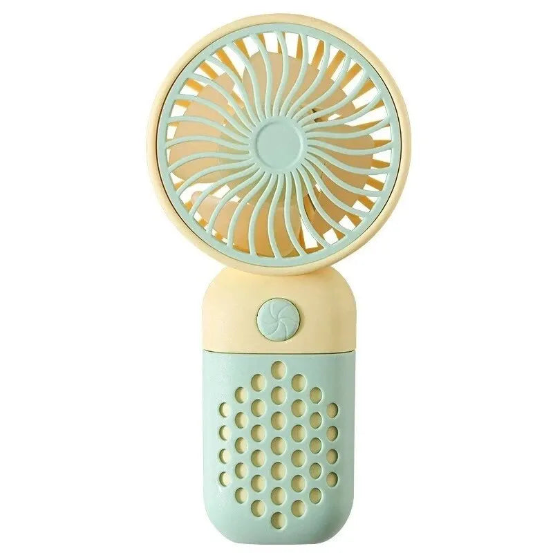 2024 New Cartoon Handheld Charging Fan - Cute and Portable Mini USB Pocket Fan for Students | zavevo