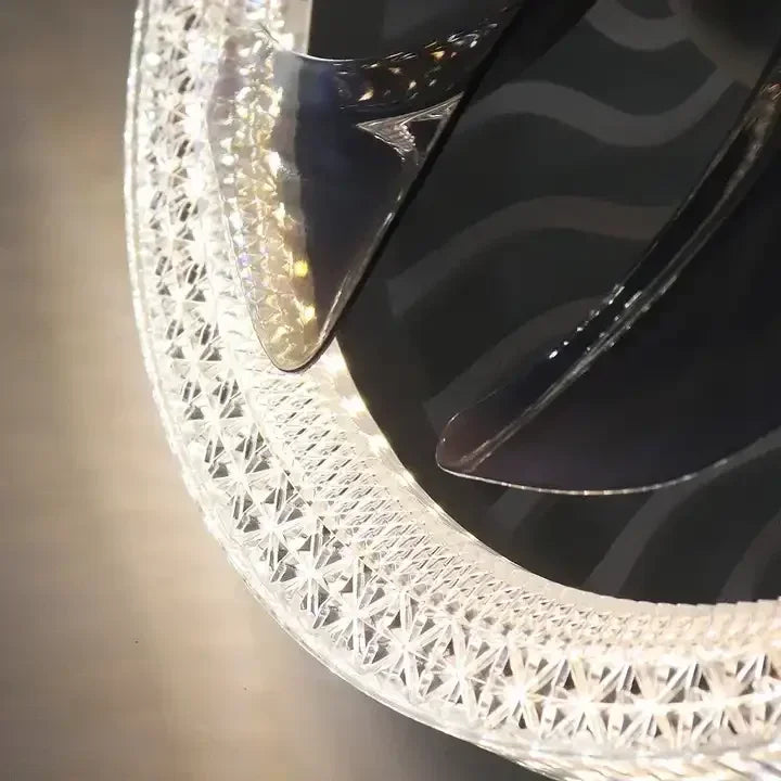 3in1 Remote Control Noise-Free Noise Elegant Fan Lamp | zavevo