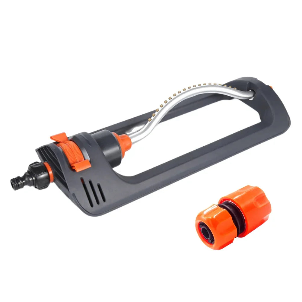 zavevo 19-Nozzle Oscillating Lawn Sprinkler – 4 Spray Modes, Swing Irrigation Sprayer for Large Yard & Garden Watering