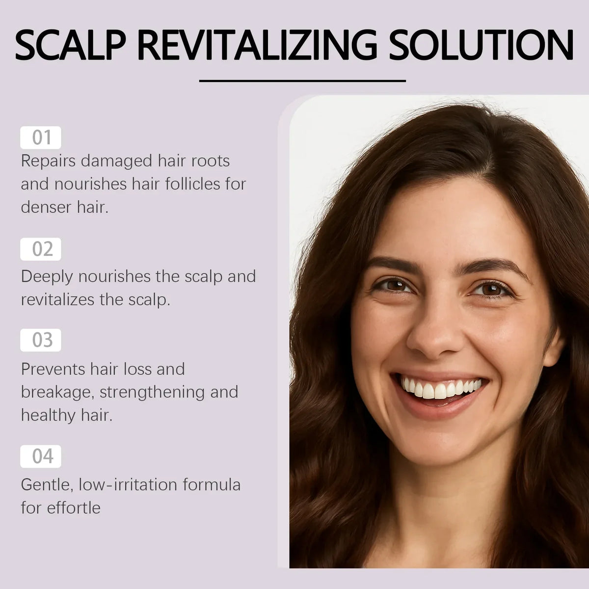 Nourishing Scalp and Hair Essence 15ml with Roll-On Applicator – Gentle Daily Moisturizing Hair Serum