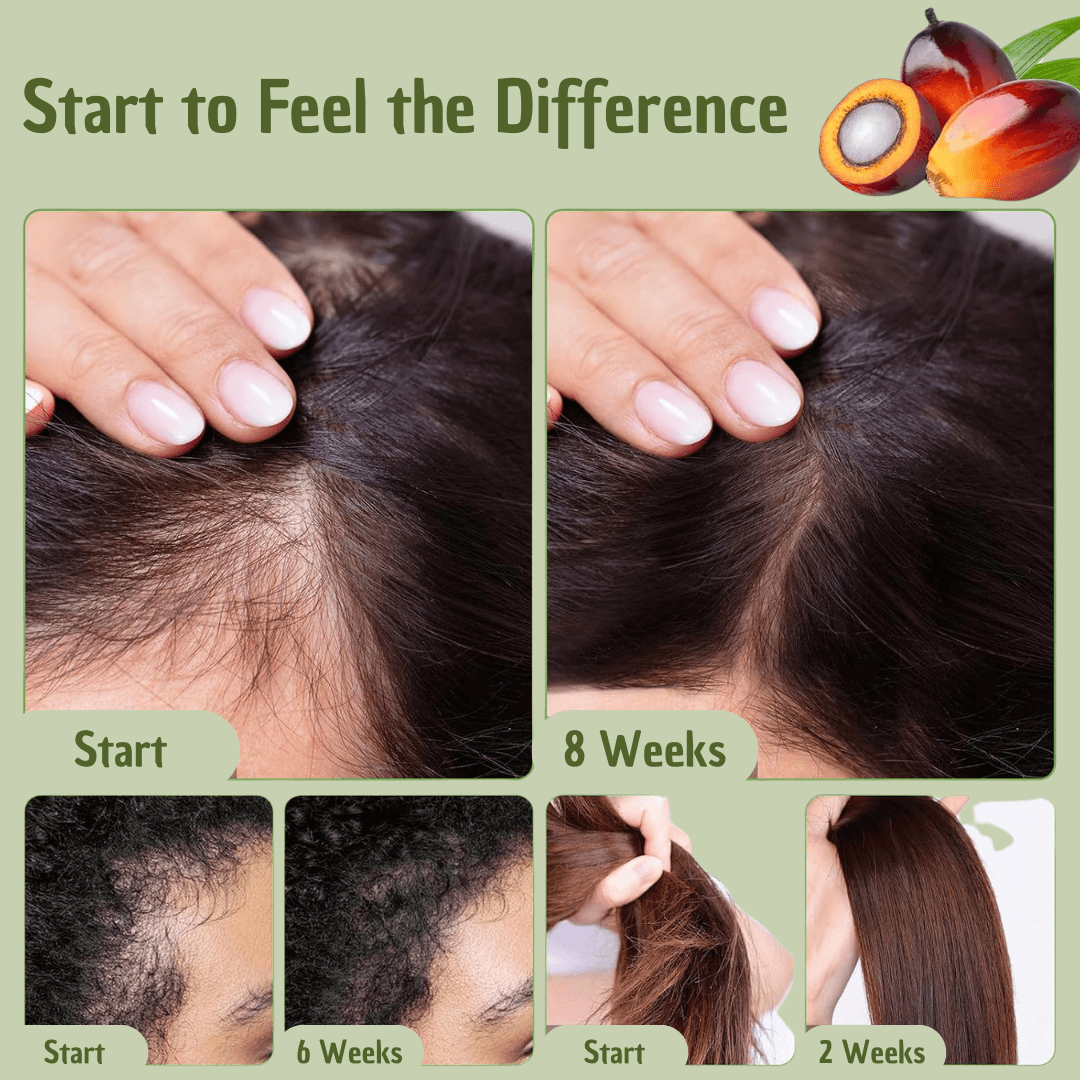 Batana Hair Oil – Quick Hydration & Strength Without the Greasy Feel | Perfect for Busy Professionals & Travelers