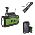 3 Product Emergency Prepper Bundle | Powerbank, Flashlight, & Radio