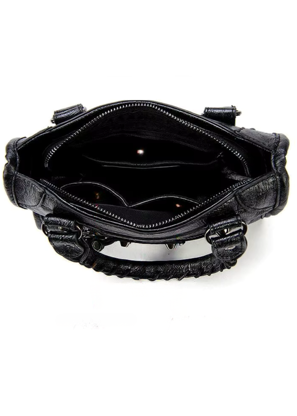 Black Handbag for School  Laptop & Everyday Carry | Athens