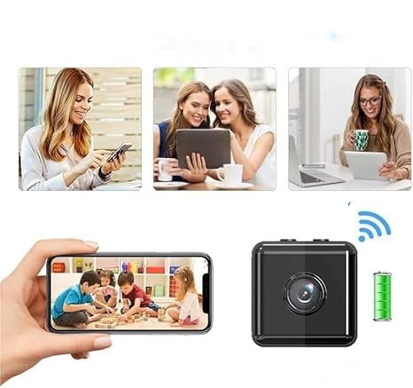 zavevo | 1080P Wireless WiFi Security Camera | Weather-Resistant, App-Controlled & Ideal for Indoor and Outdoor Surveillance | Small Closed Circuit Camera