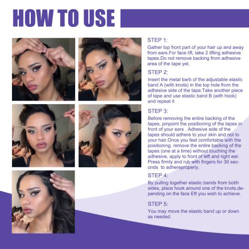 V-Shape Face Stickers with Collagen