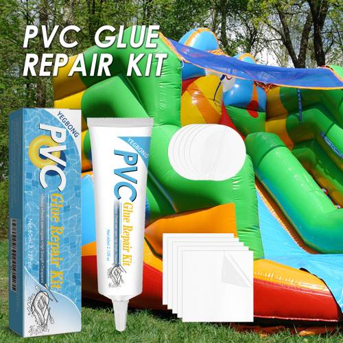 Inflatable Repair Kit, Clear Adhesive
