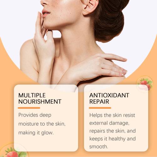 Strawberry Body Massage Oil with Jojoba & Argan