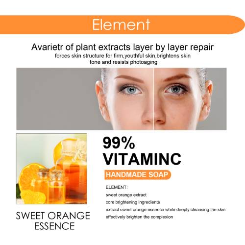 Vitamin C Orange Body Soap, Brightening