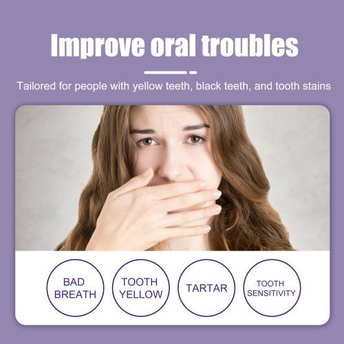 V34 Purple Whitening Toothpaste