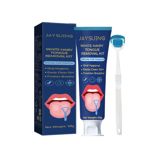 Tongue Cleaning Set with Manuka Honey