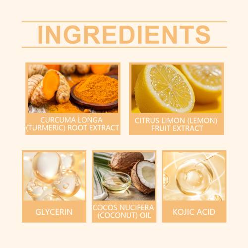 Lemon Turmeric Kojic Acid Soap for Face & Body