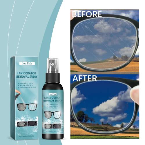 Eyeglass Lens Scratch Polish