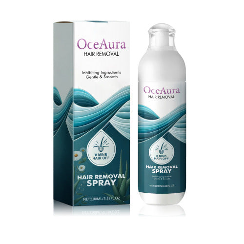 Hair Removal Spray for Underarms, Legs & Arms with Aloe