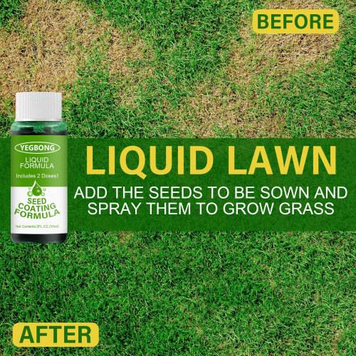Liquid Lawn Seeding Solution