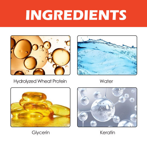 Leave-In Keratin Hair Mask for Damaged Hair
