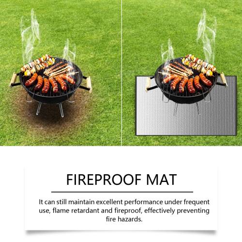 Fire-Resistant Grill Mat