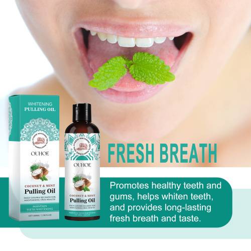Coconut Oil Pulling Mouthwash