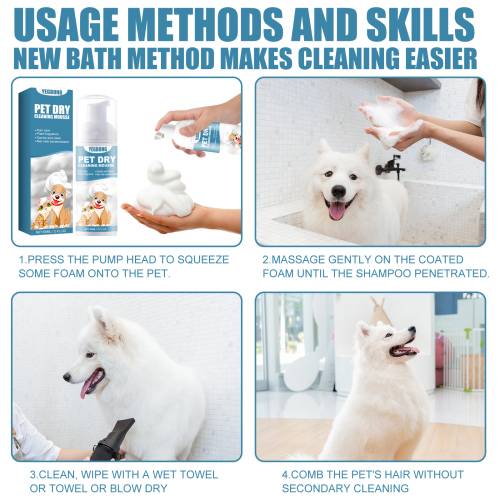 Pet Dry Cleaning Mousse