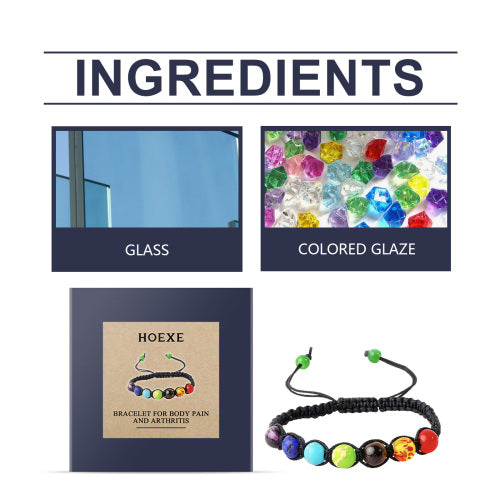 Glass Bead Yoga Bracelet