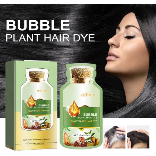 Plant Bubble Hair Color