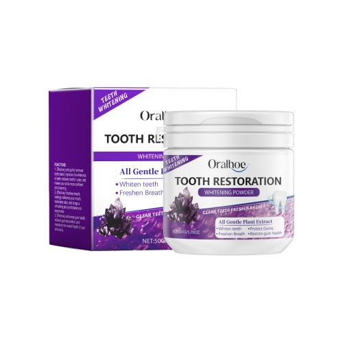 Purple Tooth Powder, Mint