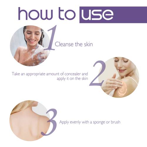 Waterproof Body Concealer for Tattoos & Birthmarks