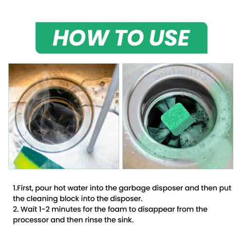 Garbage Disposal Cleaning Blocks