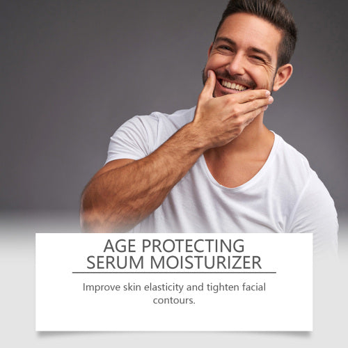 Men's Firming Face Serum with Peptides & Retinol