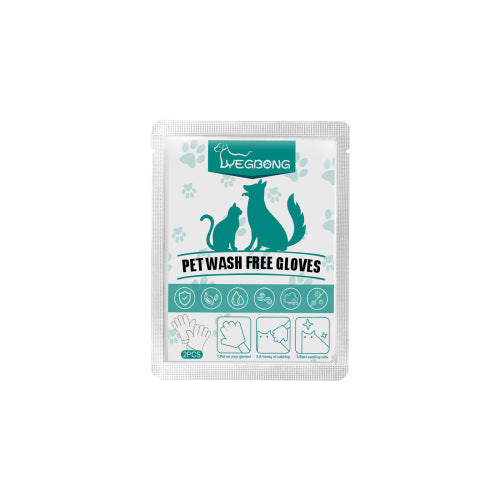 Pet No-Rinse Cleaning Gloves