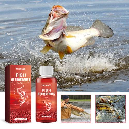 Concentrated Red Worm Fish Attractant