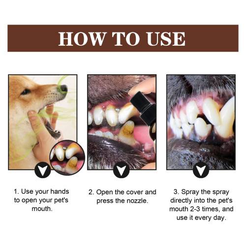 Pet Tooth Cleaning Spray